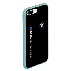Чехол для iPhone 7Plus/8 Plus матовый BMW performance БМВ - фото 2