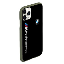 Чехол для iPhone 11 Pro матовый BMW PERFORMANCE | БМВ - фото 2