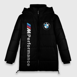 Женская зимняя куртка Oversize BMW performance БМВ