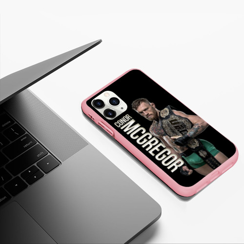 Чехол для iPhone 11 Pro Max матовый с принтом Конор МакГрегор, фото #5