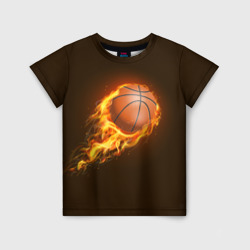 Баскетбол – Детская футболка 3D с принтом купить со скидкой в -33%