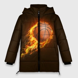 Женская зимняя куртка Oversize Баскетбол