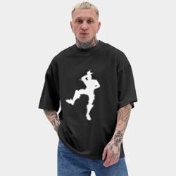Мужская футболка Oversize хлопок texturе Take the L - фото 2