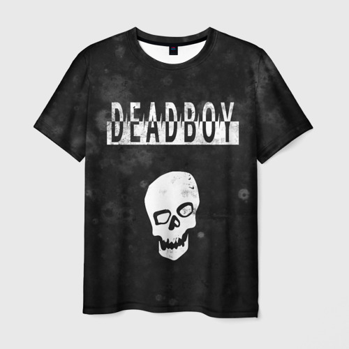 Мужская футболка 3D Bones deadboy sesh, цвет 3D печать