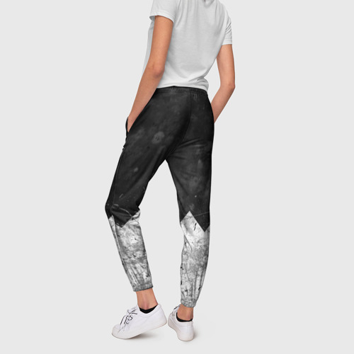 Женские брюки 3D с принтом BONES: SESH Team, вид сзади #2