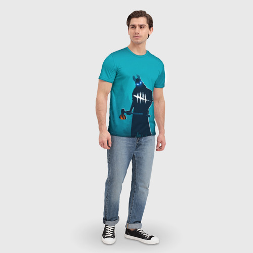 Мужская футболка 3D Dead By Daylight #2, цвет 3D печать - фото 5