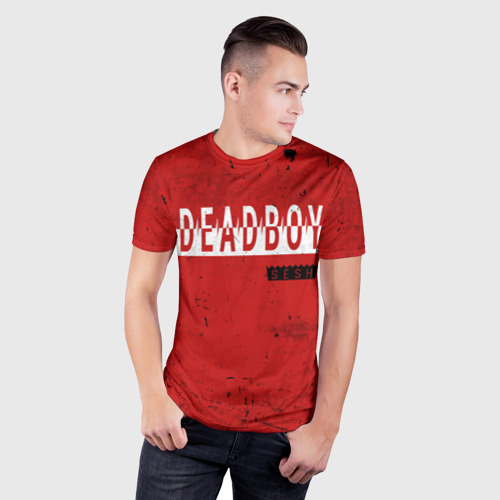 Мужская футболка 3D Slim BONES DEADBOY / SESH, цвет 3D печать - фото 3