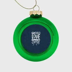 Ёлочный шар стеклянный/пластиковый Токийский гуль