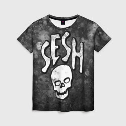 Женская футболка 3D Sesh Team Bones