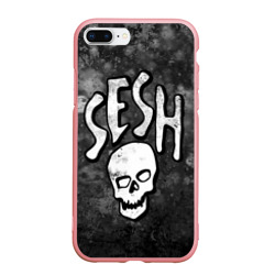 Чехол для iPhone 7Plus/8 Plus матовый Sesh Team Bones