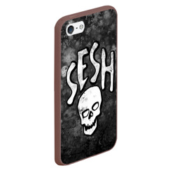 Чехол для iPhone 5/5S матовый Sesh Team Bones - фото 2