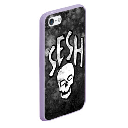 Чехол для iPhone 5/5S матовый Sesh Team Bones - фото 2