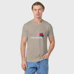 Мужская футболка хлопок Армения - фото 2