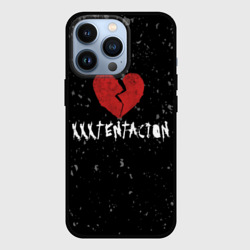 Чехол для iPhone 13 Pro XXXTentacion Red Broken Heart