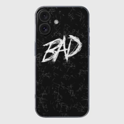 Чехол для iPhone 16 силиконовый с защитой камеры XXXTentacion - bad