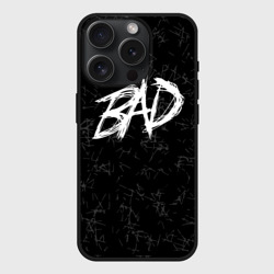 Чехол силиконовый для Apple iPhone 15 Pro Мax матовый XXXTentacion - bad