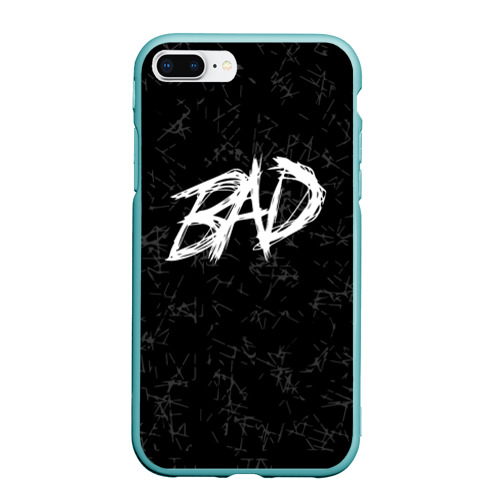 Чехол для iPhone 7Plus/8 Plus матовый XXXTentacion - bad, цвет мятный