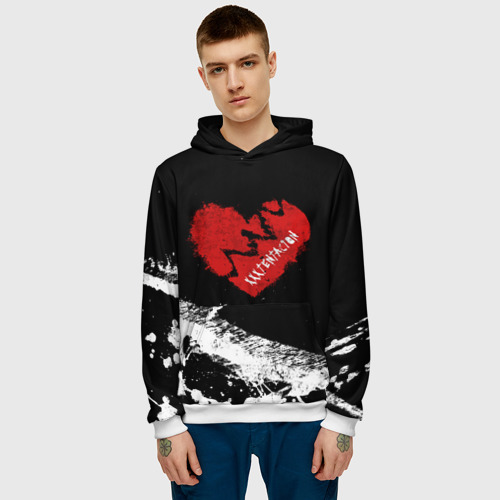 Xxxtentacion hoodie broken heart hotsell
