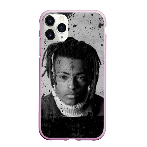 Чехол для iPhone 11 Pro матовый XXXTentacion, цвет розовый