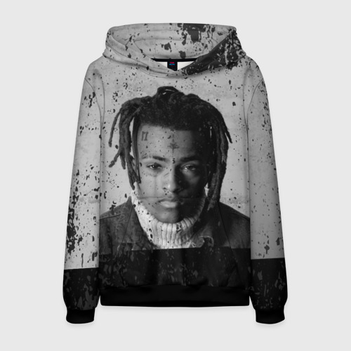 Мужская толстовка 3D XXXTentacion, цвет черный