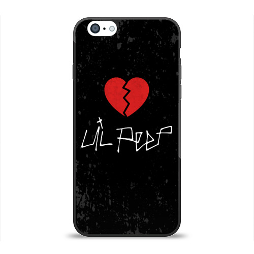 Чехол для Apple iPhone 6 силиконовый глянцевый Lil Peep Broken Heart Фото 01 Чехол для Apple iPhone 6 силиконовый глянцевый Lil Peep Broken Heart Фото 01