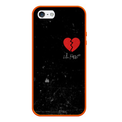 Чехол для iPhone 5/5S матовый Lil Peep Broken Heart