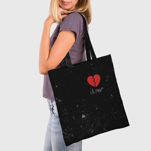 Сумка 3D повседневная Lil Peep Broken Heart Фото 01 Сумка 3D повседневная Lil Peep Broken Heart Фото 01