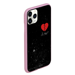 Чехол для iPhone 11 Pro Max матовый Lil Peep Broken Heart - фото 2