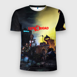 Мужская футболка 3D Slim Left 4 dead