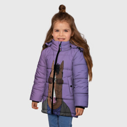 Зимняя куртка для девочек 3D БоДжек - фото 2