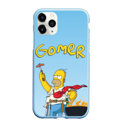 Чехол iPhone 11 Pro Max матовый Гомер