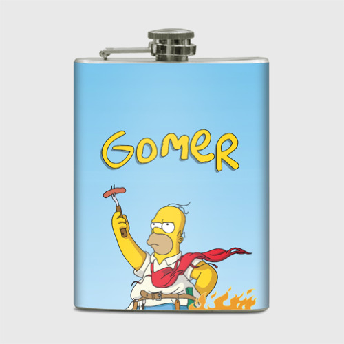 Фляжка Гомер (нержавеющая сталь)