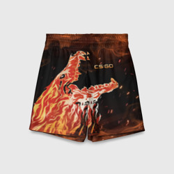 Детские спортивные шорты 3D CS:GO - howl
