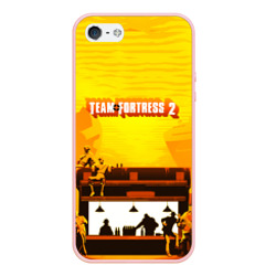 Чехол для iPhone 5/5S матовый Team Fortress 2