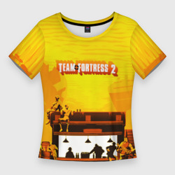 Женская футболка 3D Slim Team Fortress 2