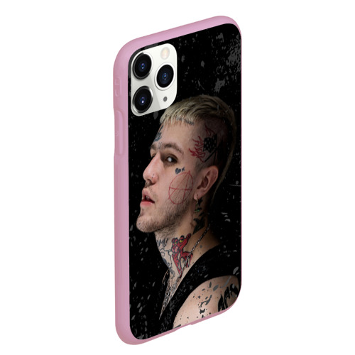 Чехол для iPhone 11 Pro Max матовый Lil Peep, цвет розовый - фото 3