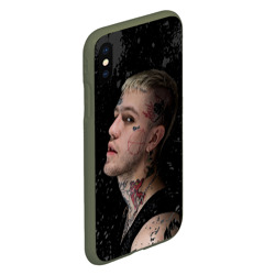 Чехол для iPhone XS Max матовый Lil Peep - фото 2