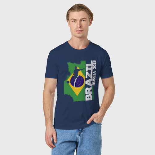 Мужская футболка хлопок Бразилия - фото 3