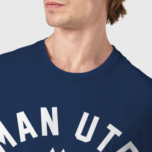 Мужская футболка хлопок Манчестер Юнайтед - фото 6