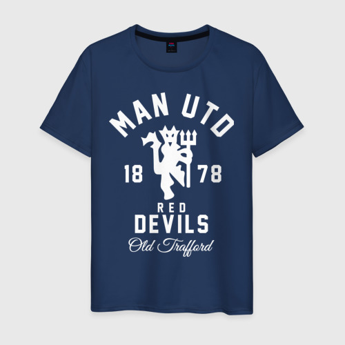 Мужская футболка хлопок Манчестер Юнайтед