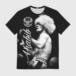 Мужская футболка 3D Хабиб Нурмагомедов