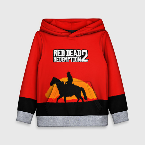 Детская толстовка 3D Red Dead Redemption 2, цвет меланж