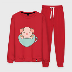 Мужской костюм хлопок Cup of Pig