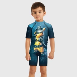 Детский купальный костюм 3D Пикачу Холмс - фото 2