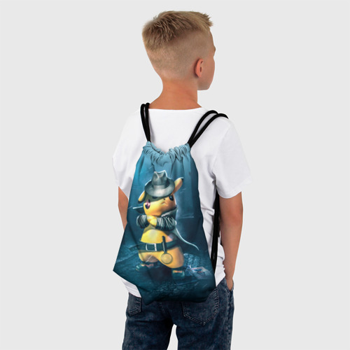 Рюкзак-мешок 3D Пикачу Холмс - фото 4
