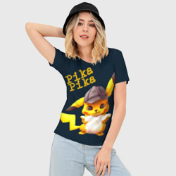Женская футболка 3D Slim Пика - фото 2