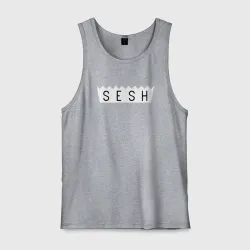 Мужская майка хлопок Bones sesh