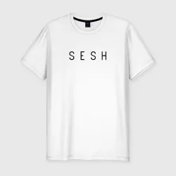 Мужская футболка хлопок Slim Bones sesh