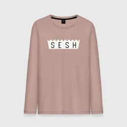 Мужской лонгслив хлопок Bones sesh