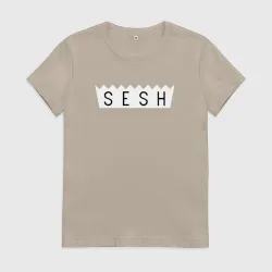 Женская футболка хлопок Bones sesh